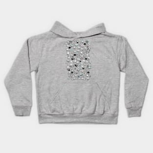 Autumn Skies Pattern Kids Hoodie